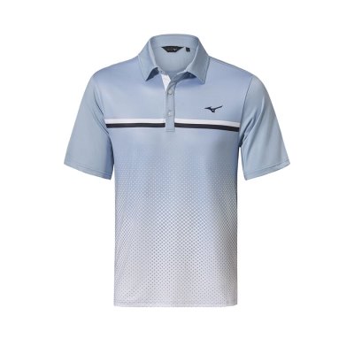 Camisa Mizuno QD Elite Gradient Hombre Azules Claro - Chile M407BHOSTK